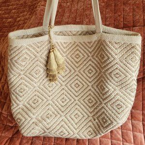 Ashiana London: Mykonos Tote Bag Bohemian Beach Bag